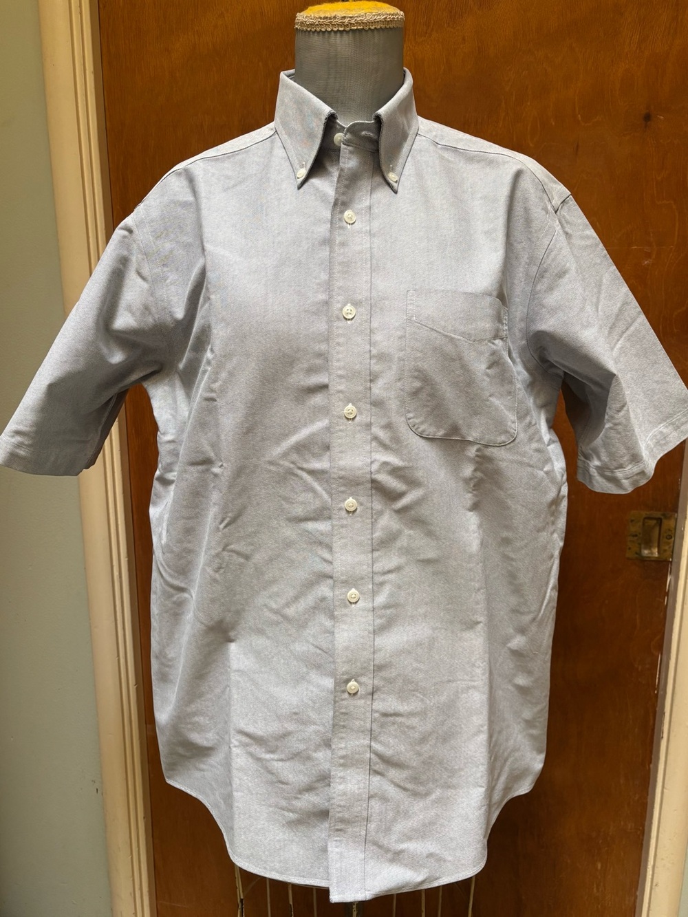 Classic L.L. Bean Short-Sleeve Button-Down Shirt